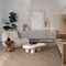 Homeroots 8' X 11' Beige and Brown Geometric Distressed Indoor Outdoor Area Rug 559077 - alternate 1