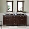 James Martin Vanities Brittany 72'' D Vanity, Burnished Mahogany w/ Parisien Bleu Silestone Top w/ Wireless Charger 650-V72-BNM-FPBL - alternate 10