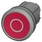 Siemens Pushbutton, 22 mm, round, metal, shiny, red, inscription: O 3SU1050-0AB20-0AD0-ZY19 - alternate 2