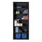 Hirsh Bookcase, 82" H, 13" D, 34 1/2" W, Black 21999 - alternate 5