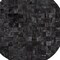 Homeroots Into the Abyss II 32" X 32" Black Geometric Wood Circle Hanging Dimensional Sculpture 608658 - alternate 5