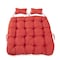 Leisuremod 2-Person Hanging Egg Chair Cushion, Weather-Resistant, Headrest & Zippered Cover ES52C-R - alternate 6