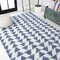 Jonathan Y Andratx Modern Tribal Geometric Blue/Ivory 4 ft. x 6 ft. Indoor/Outdoor Area Rug SMB126B-4 - alternate 7