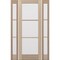 Doornmore G103, 65.25" x 98" ( 36" Door + 2x12" Side) Left Hand, Mahogany SDL 3 Lite Exterior Door G103-SW-3696-G103-SL_1-2_LI - alternate 10