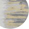 Homeroots 8' Gray Charcoal And Tan Round Abstract Washable Indoor Outdoor Area Rug 601214 - alternate 8