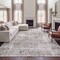 Jonathan Y Arabella Vintage Floral Border Non-Slip Machine-Washable Beige/Cream 8 ft. x 10 ft. Area Rug VOR107D-8 - alternate 8