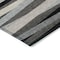 Homeroots 10' X 14' Gray Ivory And Beige Striped Washable Indoor Outdoor Area Rug 597330 - alternate 8