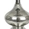 Homeroots 23" Silver Glass Gourd Table Lamp With White Drum Shade 524361 - alternate 9