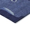 Homeroots 3' X 5' Navy Blue Ivory And Gray Abstract Washable Indoor Outdoor Area Rug 599586 - alternate 7