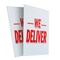 Signmission We Deliver, Plastic Signs Only 24 Inch x 36 Inch, Corrugated Plastic, 2PK CSB-2436-2PACK-We Deliver - alternate 1