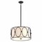 Jonathan Y Violetta 3-Light 19" Metal LED Pendant, Oil Rubbed Bronze/White JYL9008B - alternate 8
