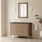 James Martin Vanities Kinnsden 48" Single Vanity, Weathered Oak w/ 3 CM Charcoal Soapstone Silestone Top D680-V48-WTO-3CSP - alternate 9