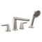 Delta Galeon 4-Hole Roman Tub Trim with Hand Shower T4771-SS-PR - alternate 5