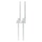 Brixwell 16 in L Ball Bearing Side Mount Drawer Slides Less Bracket For kitchen And Cabinet Hardware White BX613NBW - alternate 1
