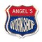 Signmission Angel's Workshop, 18 inch X 18 inch, Plastic Sign, 2PK SHI-P-2PACK-18-489-ANGEL - alternate 1