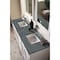 James Martin Vanities Bristol 72'' D Vanity, Bright White w/ Parisien Bleu Silestone Top w/FreePower Wireless Charger 157-V72-BW-FPBL - alternate 9