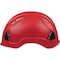 Ironwear Raptor 3976 Type II Class C Vented Safety Helmet Red 3976-R - alternate 7