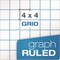 Tops Docket Graph Pad, Quadrille Rule 4 sq/in, Green Cover, 70 White 8.5 x 11 Sheets 63801 - alternate 6