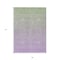 Homeroots 9' X 12' Artichoke Green And Lavender Ombre Washable Indoor Outdoor Area Rug 588976 - alternate 9