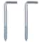 Prosource Screw Hook, 13/16 in Opening, 6.5 mm Thread, 3 in L, Steel, Zinc LR-395-PS - alternate 1