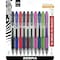 Zebra Pen Sarasa Dry Gel X20 Gel Pen, Retractable, Medium 0.7 mm, Assorted Ink and Barrel Colors, PK10 46881 - alternate 1