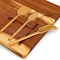 Megachef 21 x 11 Inch Acacia Wood Cheese Board with 3 Piece Knife Set 750122179M - alternate 7