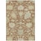 Homeroots 10' X 14' Copper Green And Ivory Floral Washable Indoor Outdoor Area Rug 605222 - alternate 9