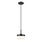Z-Lite Renaud Matte Black 1 Light Pendant 827P6-MB-LED - alternate 1
