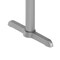 Flash Furniture Beverly 5in. x 22in. Restaurant Indoor/Outdoor Table T-Base w/3in. Dia. Table Height Column, Silver XU-T0522-SLV-GG - alternate 8
