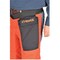 Delta Plus Chainsaw Chaps, Orange, Prolar, 13.5 Length JE-9139Z - alternate 4