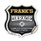 Signmission Frank's Garage I Can Fix Everything But Stupid, 12 inch X 12 inch, Vinyl Decal, 2PK SHI-D-2PACK-12-490-FRANK - alternate 1