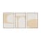 Homeroots Set Of Three Encore Brown Framed Minimalistic Wall Art, 3PK 608865 - alternate 1