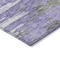 Homeroots 5' X 8' Purple Ivory And Charcoal Abstract Washable Indoor Outdoor Area Rug 582399 - alternate 9