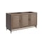 James Martin Vanities Portland 60" Double Vanity, Whitewashed Walnut, w/ 3 CM Siberian Silestone Top 620-V60D-WW-3SFR - alternate 7