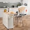 Vevor 60in Kitchen Island Cart Rolling Storage Cabinet Table with Drawer Drop Leaf YS252253ss - alternate 6