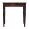 Homeroots 32" Brown Solid Wood Writing Desk 723452 - alternate 1