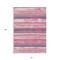 Homeroots 8' X 10' Pink Gray And Green Striped Washable Indoor Outdoor Area Rug 598917 - alternate 9