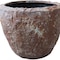 Homeroots Set of Three 21in Brown Stone Indoor Outdoor Round Pot Planter 274805 - alternate 5