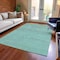 Homeroots 9' X 12' Aqua And Teal Blue Medallion Washable Indoor Outdoor Area Rug 616092 - alternate 9