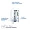 Tork Paper Towel Dispenser, Plastic, White 552530 - alternate 7