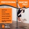 Runmaster Premium 45mm Dance Pole Kit, Spinning and Static, Portable Steel with Silicone Protection, Black HMDANBLA - alternate 13