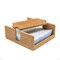 Homeroots Free Standing 7.38in Wood Napkin Holder 478224 - alternate 1