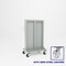 Pucel Portable Bin & Shelf Cart, 36 in W x 162 in D x 124 in H, Gray PBSC-P-36S - alternate 1