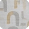 Homeroots 8' Silver And Gold Round Geometric Washable Indoor Outdoor Area Rug 618120 - alternate 8