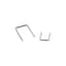 Gb Staple, 13/16 in W Crown, 1-3/8 in L Leg, Steel Silver, 10PK GSE-15310 - alternate 3