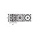 Homeroots 4" x 4" Shades of Grey Mosaic Peel and Stick Removable Tiles 400474 - alternate 3