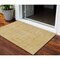 Homeroots 3' X 5' Gold And Ivory Geometric Washable Indoor Outdoor Area Rug 600822 - alternate 1