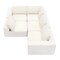 Homeroots 116" Beige Fabric Modular Sleeper Sofa 568303 - alternate 14