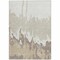 Homeroots 5' X 8' Ivory And Beige Abstract Washable Indoor Outdoor Area Rug 613633 - alternate 9