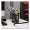 Mind Reader Metal Mesh Utensil Holder, 3.5in dia x 3.7inh, Black, 3PK CLIPMESH3-BLK - alternate 13